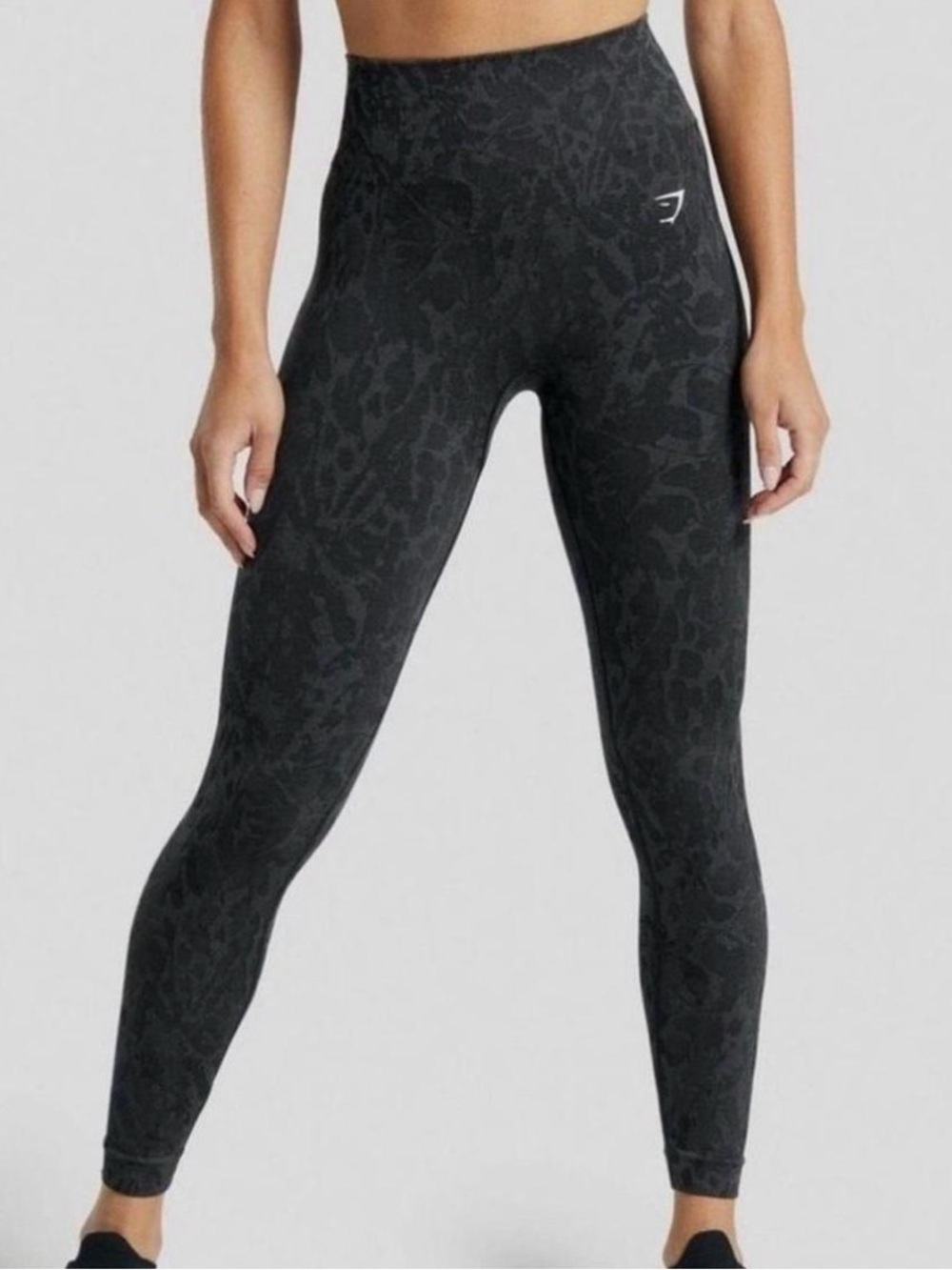 Gymshark Black Camo High-Waist Leggings